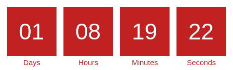 Timer from emailcountdowntimer.com