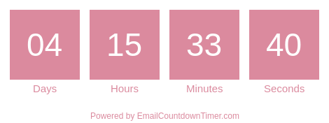 Timer from emailcountdowntimer.com