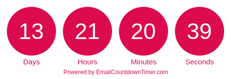 Timer from emailcountdowntimer.com