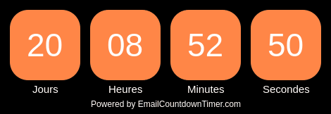 Timer from emailcountdowntimer.com