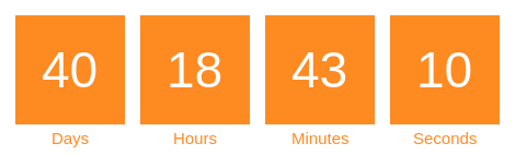 Timer from emailcountdowntimer.com