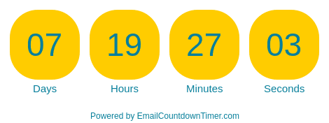 Timer from emailcountdowntimer.com