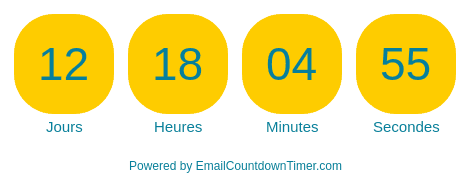 Timer from emailcountdowntimer.com