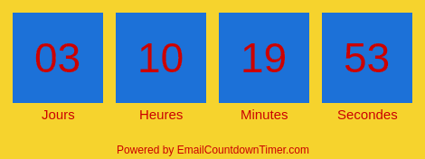 Timer from emailcountdowntimer.com