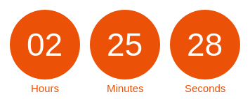 Timer from emailcountdowntimer.com