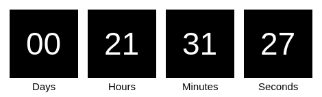 Timer from emailcountdowntimer.com