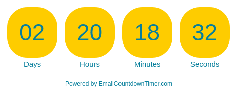 Timer from emailcountdowntimer.com