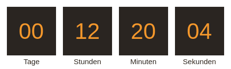 Timer from emailcountdowntimer.com