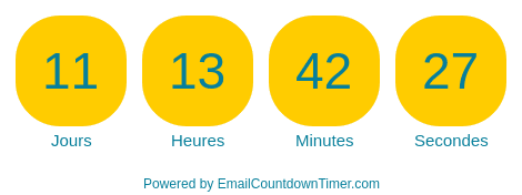 Timer from emailcountdowntimer.com