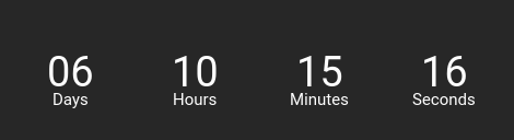 Timer from emailcountdowntimer.com