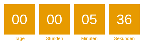 Timer from emailcountdowntimer.com