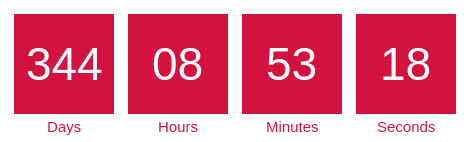 Timer from emailcountdowntimer.com