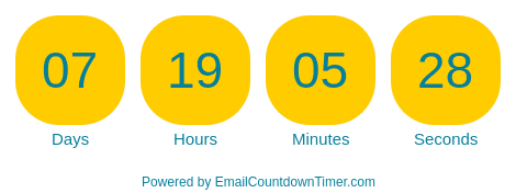 Timer from emailcountdowntimer.com