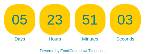 Timer from emailcountdowntimer.com
