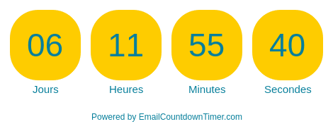 Timer from emailcountdowntimer.com