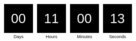 Timer from emailcountdowntimer.com