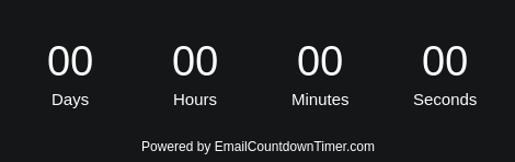 Timer from emailcountdowntimer.com