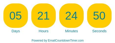 Timer from emailcountdowntimer.com
