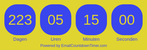 Timer from emailcountdowntimer.com