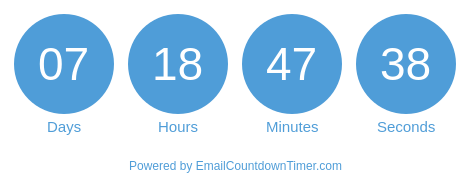 Timer from emailcountdowntimer.com