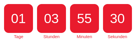 Timer from emailcountdowntimer.com