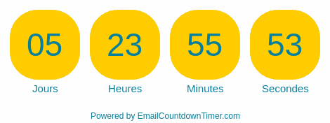 Timer from emailcountdowntimer.com