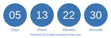 Timer from emailcountdowntimer.com