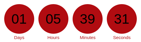Timer from emailcountdowntimer.com