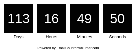 Timer from emailcountdowntimer.com