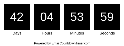 Timer from emailcountdowntimer.com