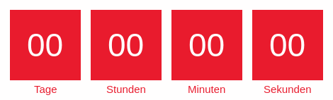 Timer from emailcountdowntimer.com