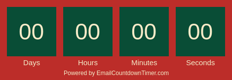 Timer from emailcountdowntimer.com